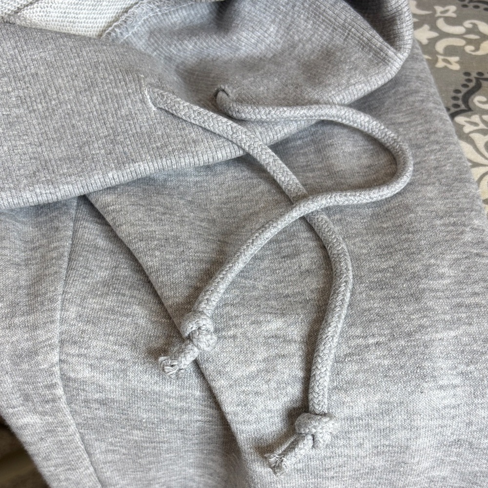 PrettyLittleThing Marl Fold Over Track Pants Gray - Picture 9 of 11